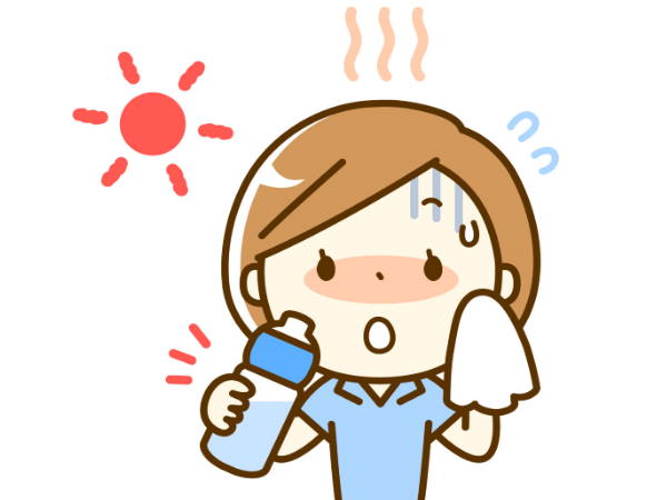 初の熱中症を体験しました(@_@)