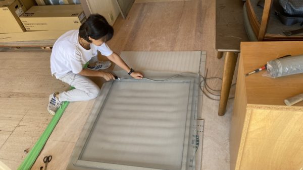 網戸の貼り替えに準備するものは３点でＯＫ！