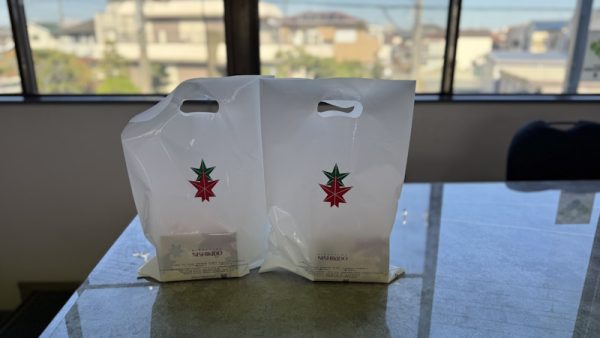 天使がお土産を持って来てくれました♪