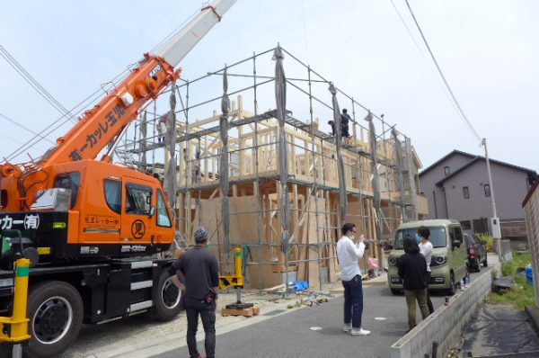 Ｍ様邸　上棟式♪