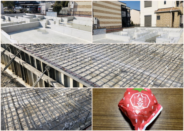 基礎工事完了（Ｍ様邸）